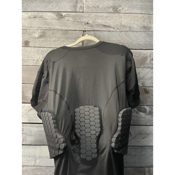 Nike Pro Combat Hyperstrong Dri Fit Compression Shirt With Pads Football size 4X - Picture 10 of 10